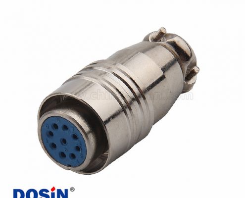 航空插頭推拉快速 XS16 9芯母頭焊線式