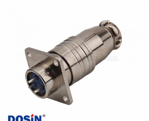 XS16 正裝圓型卡扣航空插頭圓形連接器3芯