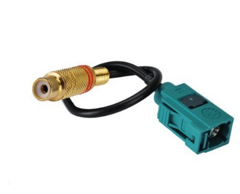 Fakra R174組裝射頻線束轉RCA母頭