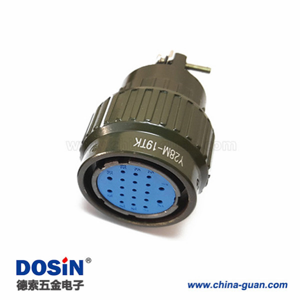 Y型連接器 Y28M-19TK 航空插頭