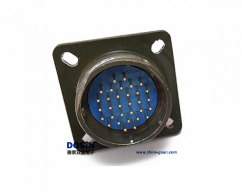 工防Y2M連接器Y28-32ZJ 32芯航空連接器航空插座