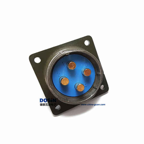 YP36-4航空插座 線纜連接頭 圓形連接器4芯 耦合器