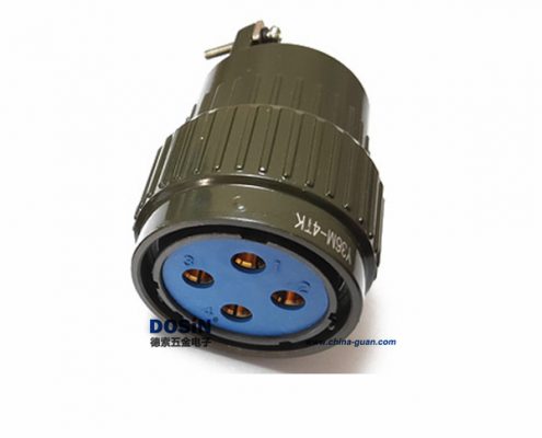 快速卡口深綠色YP36型工防航空插Y36M4芯連接器