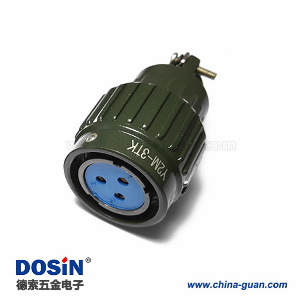 Y2M系列圓形連接器Y2M-3TK航空插頭