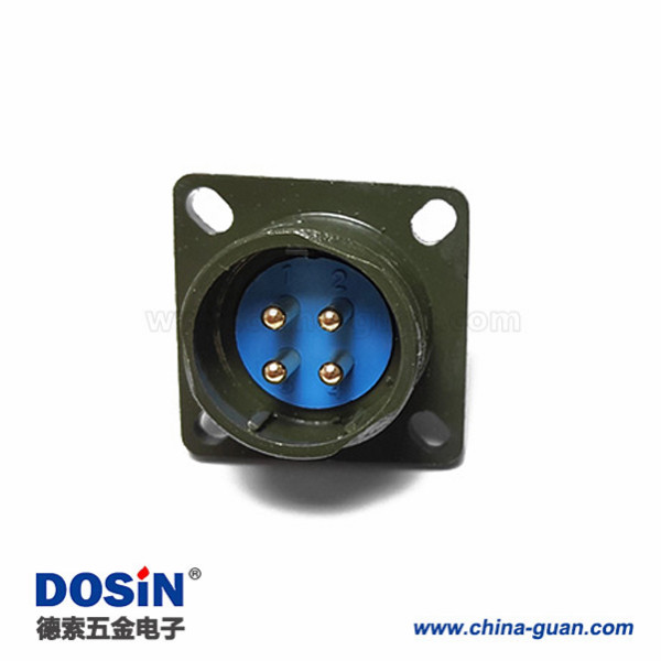 Y2M4芯圓形航空插 精密儀器航空插YP21-4TK