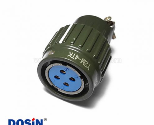 Y2M-4TK插頭4芯快卡電連接器快速拔插