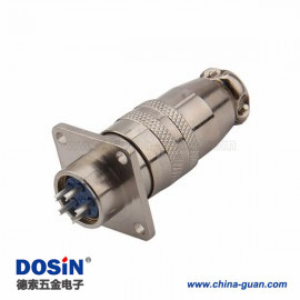 航空插頭XS16 5芯快速連接器方插座