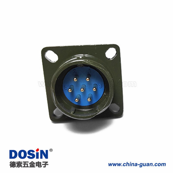9 Y2M-7ZJ國產(chǎn)7芯圓形連接器插座