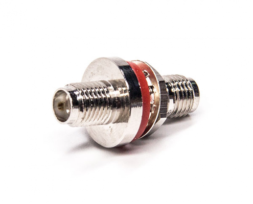 sma母頭轉(zhuǎn)母頭直式轉(zhuǎn)接頭穿墻帶防水圈