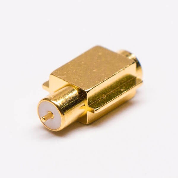 mcx-jack-right-angle-connector-offset-type-for-pcb-mount(1) MCX90度母座沉板式鍍金同軸連接器