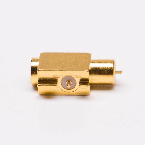 mcx-jack-right-angle-connector-offset-type-for-pcb-mount(3) MCX90度母座沉板式鍍金同軸連接器