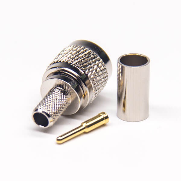 迷你uhf連接器直式公頭接線壓接接線