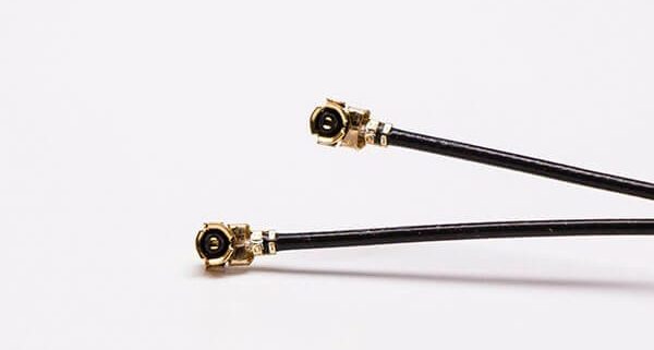 90度板端SMA反極公頭接1.13 IPEX線材