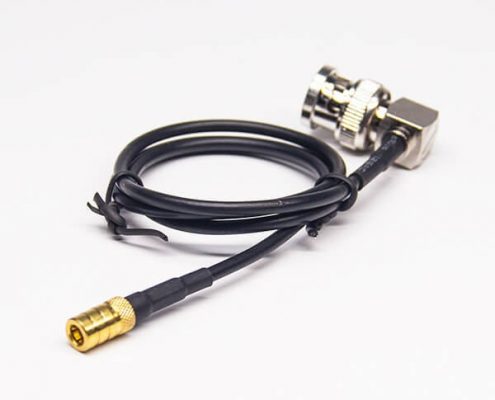 SMB轉(zhuǎn)BNC射頻線BNC公轉(zhuǎn)SMB母接RG174線線長50cm