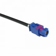 Fakra彎頭C型母頭轉(zhuǎn)C型直公頭接Decar535線線長(zhǎng)120CM