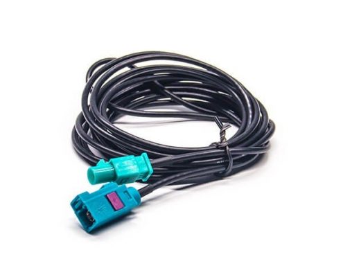 Fakra 連接器C型母頭轉(zhuǎn)Z型公頭接RG174線線長(zhǎng)5M