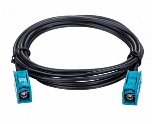 Fakra防水接頭Z型母頭轉(zhuǎn)母頭GPS延長(zhǎng)線RG174組裝線束5M