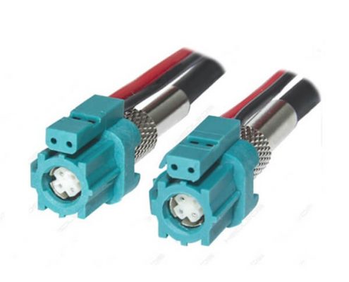 HSD連接器生產(chǎn)廠家專供6芯Z型母轉(zhuǎn)母LVDS組裝線束1米