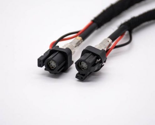 HSD車用高速傳輸連接器6芯母轉(zhuǎn)母LVDS線束線長(zhǎng)1M