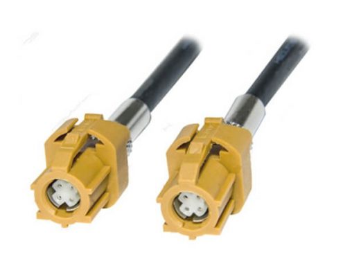 HSD 連接器接線4芯K型母轉(zhuǎn)母LVDS線束1M