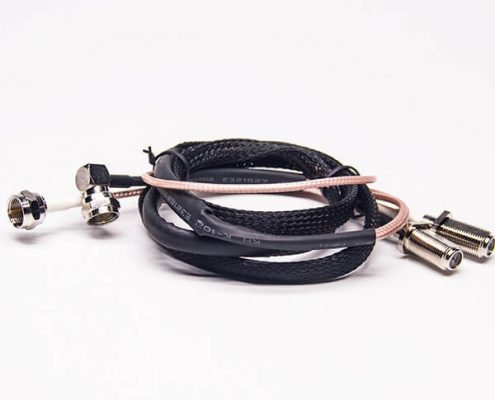 F母頭轉(zhuǎn)179線定制2根線束帶編織網(wǎng)線束組