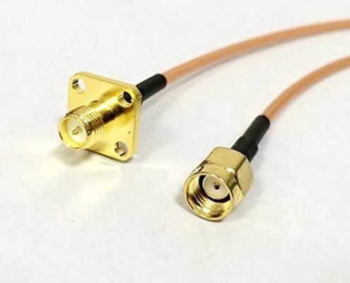 優(yōu)質(zhì)的SMA反接座316線反極公頭轉(zhuǎn)反極母頭線長15CM