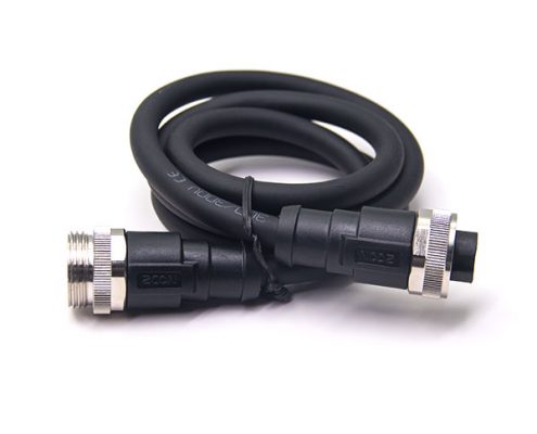 7/8連接器5芯母頭轉(zhuǎn)母頭直頭帶線注塑成型式電纜電線連接線長(zhǎng)度1米