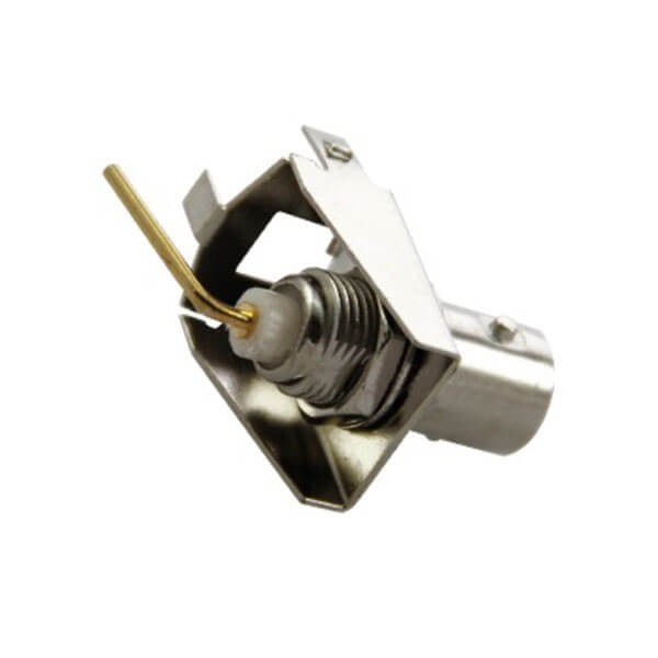 EB-001-0042 bnc接口板 彎式母頭 50歐姆 接PCB板端