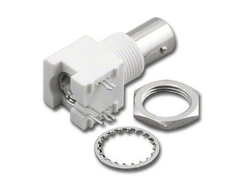 50歐姆bnc 彎式射頻同軸母頭 PCB