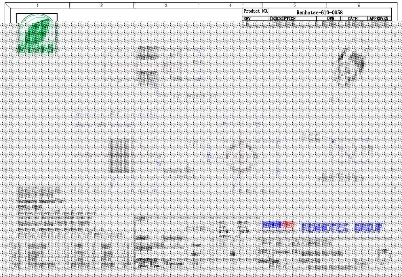 鍍金PCB貼板 直式母頭 BNC射頻同軸連接器 