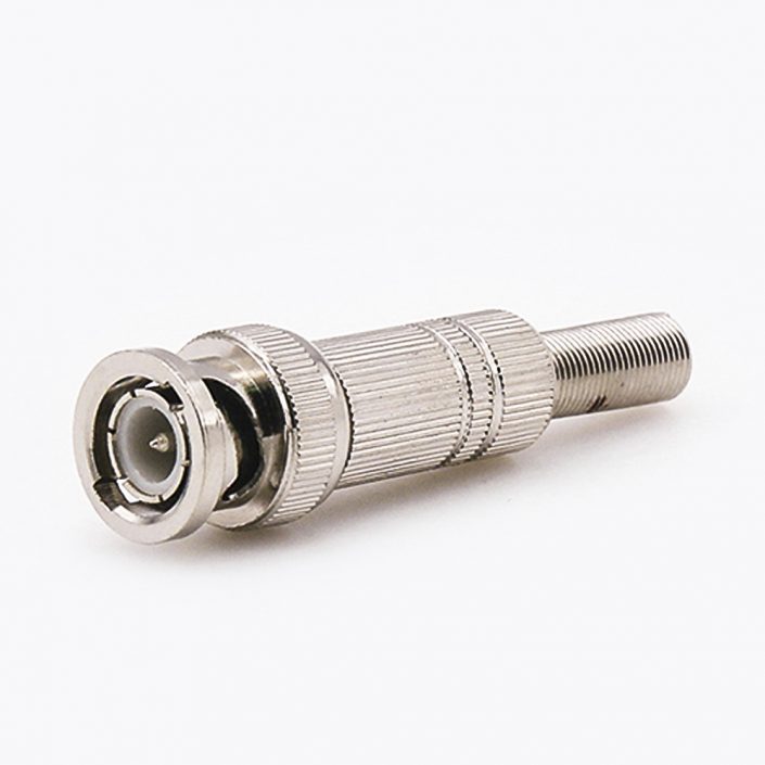 EB-001-0336 BNC連接器頭直式接線帶彈簧焊接用于SYV-50-3