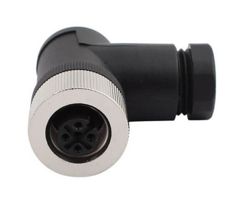 M12現(xiàn)場組裝插頭A編碼4芯母彎式不帶屏蔽塑料外殼PG9廠商