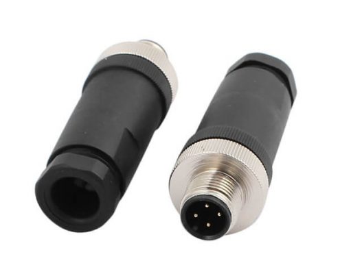 M12現(xiàn)場組裝插頭A編碼4芯公直式不帶屏蔽塑料外殼PG7廠商