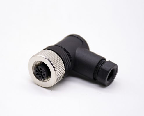 M12現(xiàn)場(chǎng)組裝插頭A編碼5芯母彎式不帶屏蔽塑料外殼PG7采購(gòu)