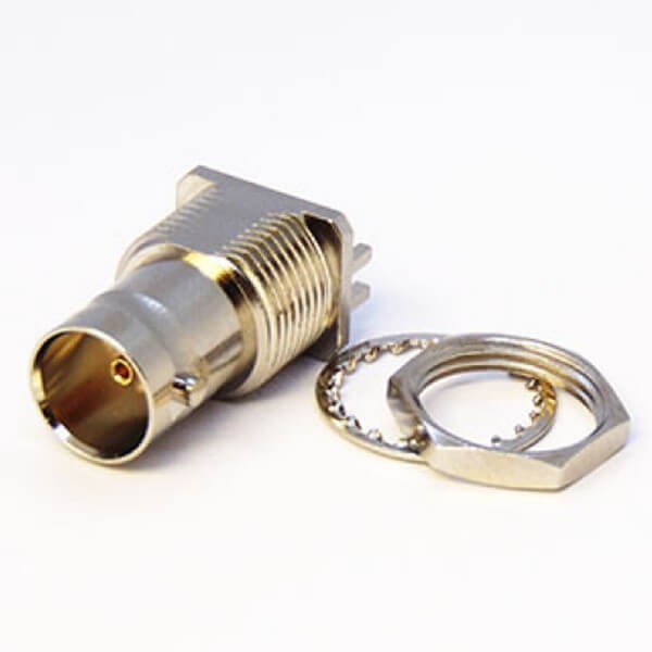 bnc-connector-female-75-ohm-bulkhead-straight-for-pcb-mount-edge-mount-24mm-nickel-plating(3) 直式卡板BNC接頭母頭連接器穿墻75歐姆接PCB板2.4mm鍍鎳