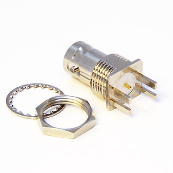 pcb-edge-mounting-bnc-180degree-straight-female-75ohm-(2) HD BNC母頭連接器接PCB板直式插座75歐姆鍍鎳