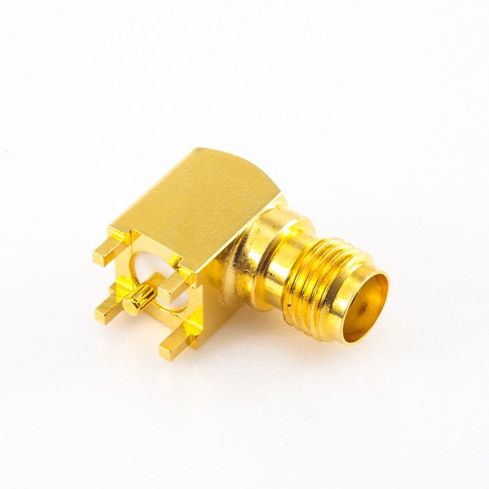 237(8) PCB SMA連接器母頭彎插