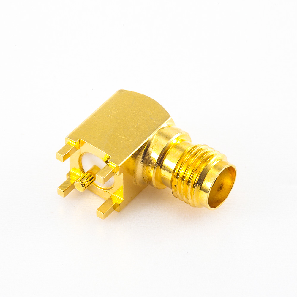 237(8) PCB SMA連接器母頭彎插