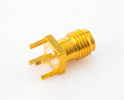 PCB安裝SMA連接器母頭直式插孔