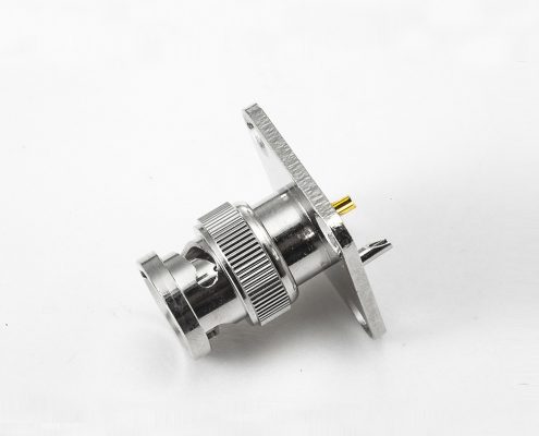 接線BNC連接器公頭用于半柔性/半剛性-3