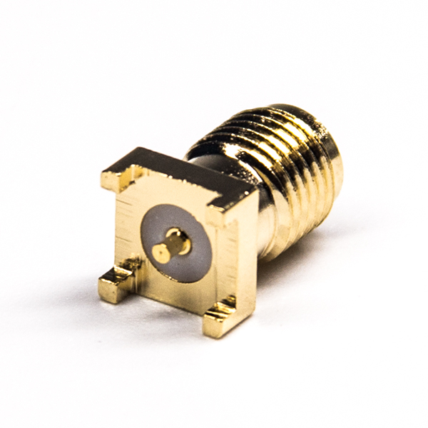 31-1 sma連接器貼板安裝母頭直式接PCB板