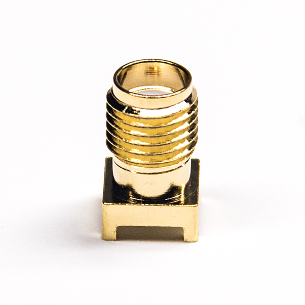 31-2 sma連接器貼板安裝母頭直式接PCB板