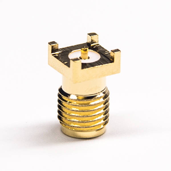 31-3 sma連接器貼板安裝母頭直式接PCB板