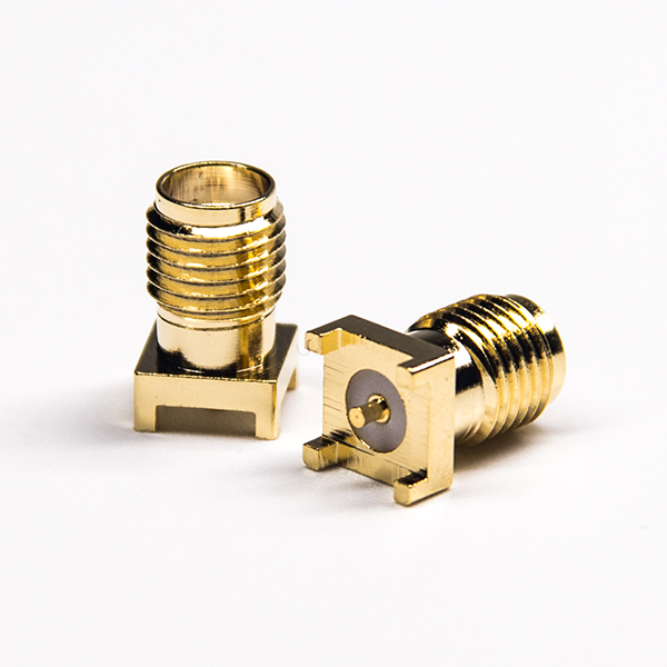 31-5 sma連接器貼板安裝母頭直式接PCB板