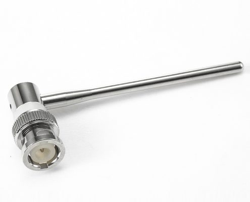 BNC連接器公頭彎式75Ω接線壓接13線纜