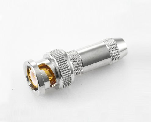 BNCRG58/RG142接線焊接連接器公180度