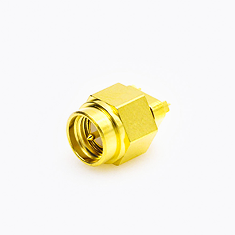 50(15) PCB安裝SMA連接器公頭直式插孔