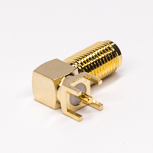 85-1 sma型連接器彎式彎式插PCB板鍍金