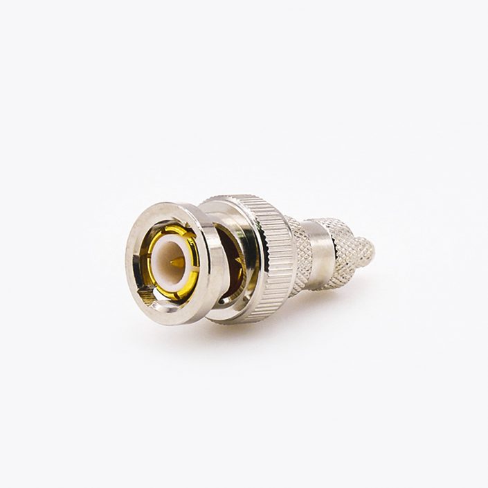 EB-001-0343 SYV-50-2-2的BNC公頭壓接連接器直式接線(xiàn)