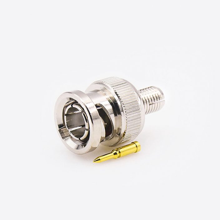 EB-001-0400 BNC75Ω連接器用于SYV-50-4接線壓接公頭直式